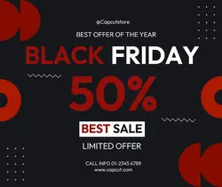 Black Friday Promotion Facebook Post
