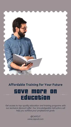 Education and training Discount