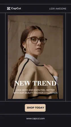 Brown Minimalist Fashion Trend Instagram Story