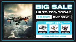 Technology Drone Promotin Page