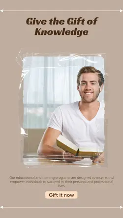 Education and training Gift
