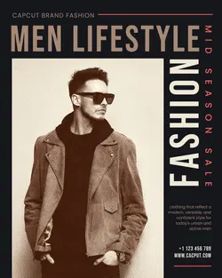 Men Fashion Product Display Instagram Portrait