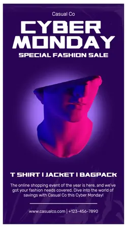 Cyber Monday Special Sale Instagram Story