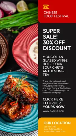 Food & Beverages Chinese Food Promotion