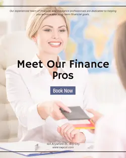 Financial & Insurance Team introduction
