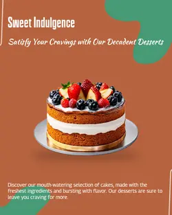 Foods & Beverage Menu