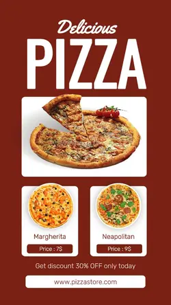 Pizza Promotion Instagram Story