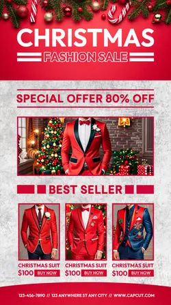 Christmas Day Sale Promotion Instagram Story
