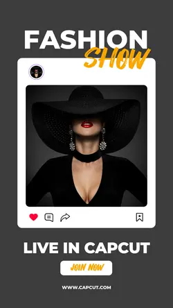 Fashion Show Instagram Story