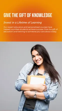 Education and training Gift