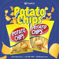 Snacks Potato Chips Product Display Instagram Post Snacks Potato Chips Product Display Instagram Post
