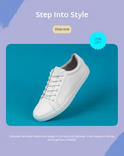 Clothing & Shoes Menu
