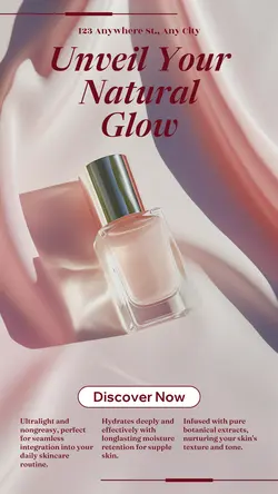 Beauty & Personal care Product display Detail Presentation