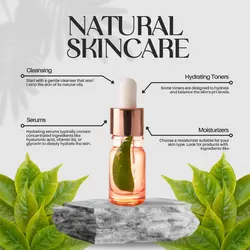 Natural Skincare Promotion Instagram Post