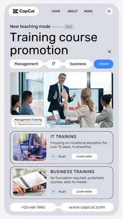 Education Training course Branding business