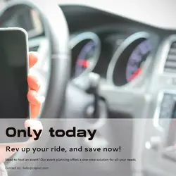 Cars & Auto parts Sales Promotion