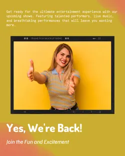 Entertainment Announcement