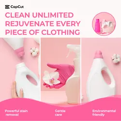 Home Laundry detergent Introduce Simple