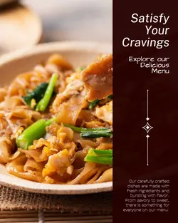 Foods & Beverage Menu