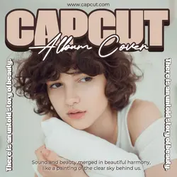 Non-Marketing - Album Cover Capcut White Cream Brown