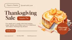 Thanksgiving Sale Twitter Post