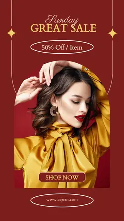 Fashion Promotion Instagram Story