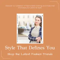 Clothing & Shoes Menu