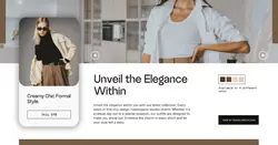 Fashion Industry Minimal Style Sale Facebook Ad