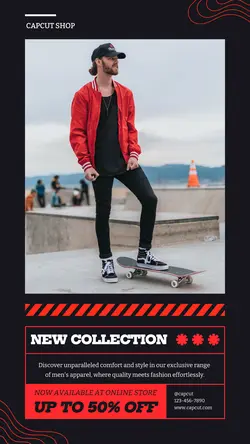 New Collection Fashion Display Promotion