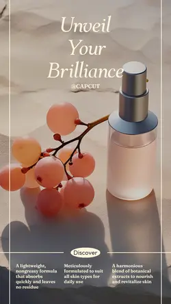 Beauty & Personal care Product display Detail Presentation