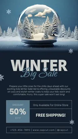 Fashion Winter Sale Instagram Story