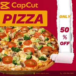 Foods &Pizza discount promotion