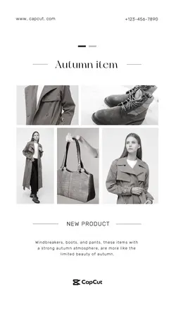 Clothing & shoes Autumn item Branding Modern