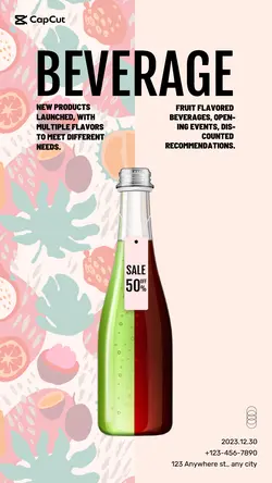 Foods & Beverage Beverage Discounts Minimalist 