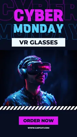Cyber Monday Electronics for Instagram Story