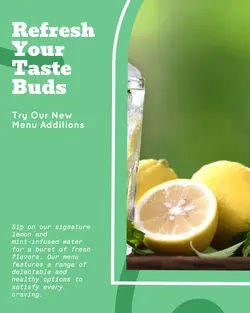 Foods & Beverage Menu