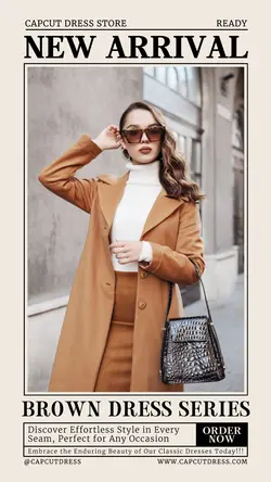 Product display outfit instagram Story Arrival