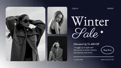 Fashion Winter Sale Twitter Post