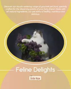 Pet industry Menu