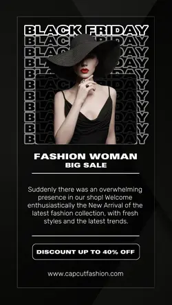 Black Friday Fashion Instagram Story