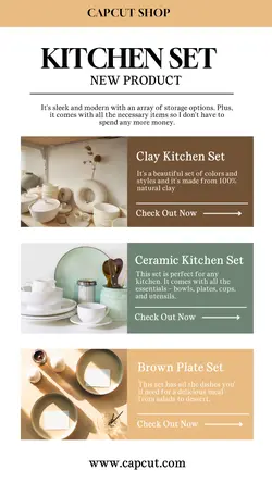 Kitchen Set Display Product Instagram Story