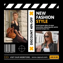 Fashion Style Fashion Industry Instagram Post