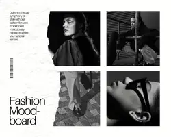Non-Marketing Photo Collage Monochrome Minimalist