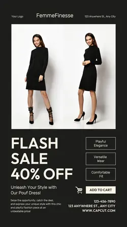 Fashion Industry Woman Fashion Sale