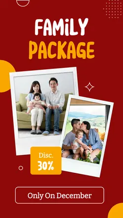 Family Package Promo Instagram Story