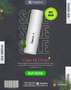 Black Elegan Skin Care Product Sale Instagram Post