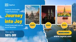 Travel and Tourism Industry Holiday Youtube Thumbnail Business Promotion