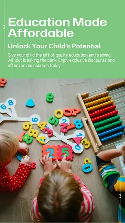 Education and training Price off