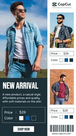 New Fashion Product TikTok Post