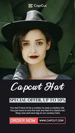 Fashion Accessories Hat Tiktok Product Display
